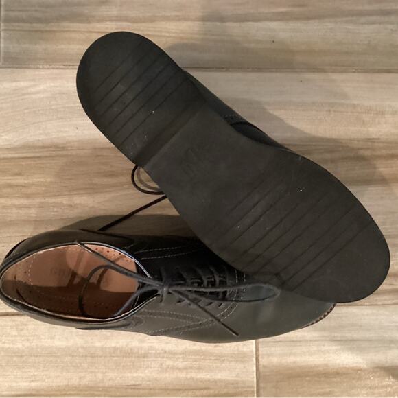 bass black dress shoes G.H.BASS EST.1876